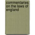 Commentaries On The Laws Of England