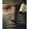 Fundamentals Of Abnormal Psychology door Ronald J. Comer