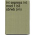 Int Express Int Mod 1 B3 Sb/wb (vn)