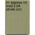 Int Express Int Mod 2 B4 Sb/wb (vn)