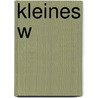 Kleines W door Hans Peter Althaus