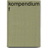 Kompendium f by Johanna Härtl