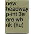 New Headway P-Int 3E Ere Wb Nk (Hu)