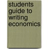 Students Guide To Writing Economics door Robert Neugeboren