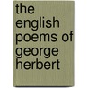 The English Poems of George Herbert door George Herbert Palmer