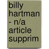 Billy Hartman - N/A Article Supprim door James Boswell