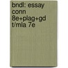 Bndl: Essay Conn 8E+Plag+Gd T/Mla 7E by Bloom