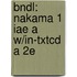 Bndl: Nakama 1 Iae a W/In-Txtcd a 2E