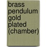 Brass Pendulum Gold Plated (Chamber) door Lo Scarabeo