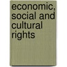 Economic, Social And Cultural Rights door Manisuli Ssenyonjo