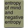 Entropy Of Mind And Negative Entropy door Tullio Scrimali