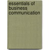 Essentials Of Business Communication door Guffey