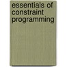 Essentials of Constraint Programming door Slim Abdennadher