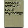 European Review Of Social Psychology door Wolfgang Stroebe
