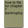 How To File For Chapter 7 Bankruptcy door Robin Leonard