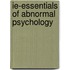 Ie-Essentials Of Abnormal Psychology