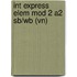 Int Express Elem Mod 2 A2 Sb/wb (vn)
