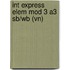 Int Express Elem Mod 3 A3 Sb/wb (vn)