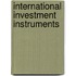 International Investment Instruments