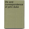 Life and Correspondence of John Duke door John Duke Coleridge Coleridge