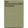 Liste D'Intercommunalites Francaises by Source Wikipedia