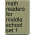 Math Readers for Middle School Set 1