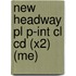 New Headway Pl P-Int Cl Cd (X2) (Me)