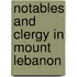 Notables and clergy in Mount Lebanon