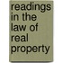 Readings In The Law Of Real Property