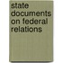 State Documents on Federal Relations