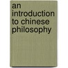 An Introduction to Chinese Philosophy by Jeeloo Liu