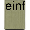 Einf by Reinhold Meise