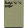 Fragmente, Entw door Georg Christoph Lichtenberg