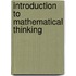 Introduction to Mathematical Thinking