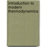 Introduction to Modern Thermodynamics door Dilip Kondepudi