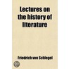 Lectures On The History Of Literature by John Frost