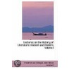 Lectures On The History Of Literature door John Frost