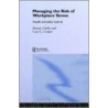 Managing The Risk Of Workplace Stress door Sharon Clarke