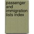Passenger And Immigration Lists Index