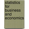 Statistics for Business and Economics door P. George Benson