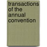 Transactions Of The Annual Convention door New York State Shorthand Association