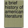 A Brief History Of American Literature door Richard J. Gray