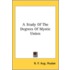 A Study Of The Degrees Of Mystic Union