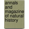 Annals And Magazine Of Natural History door William Jardine