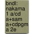 Bndl: Nakama 1 A/Cd A+Sam A+Cdpgm a 2E