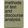 Methods of Text and Discourse Analysis by Stefan Titscher