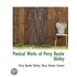 Poetical Works Of Percy Bysshe Shelley