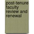 Post-Tenure Faculty Review and Renewal