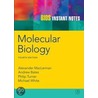 Bios Instant Notes In Molecular Biology by Phil Turner