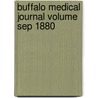 Buffalo Medical Journal Volume Sep 1880 door Onbekend